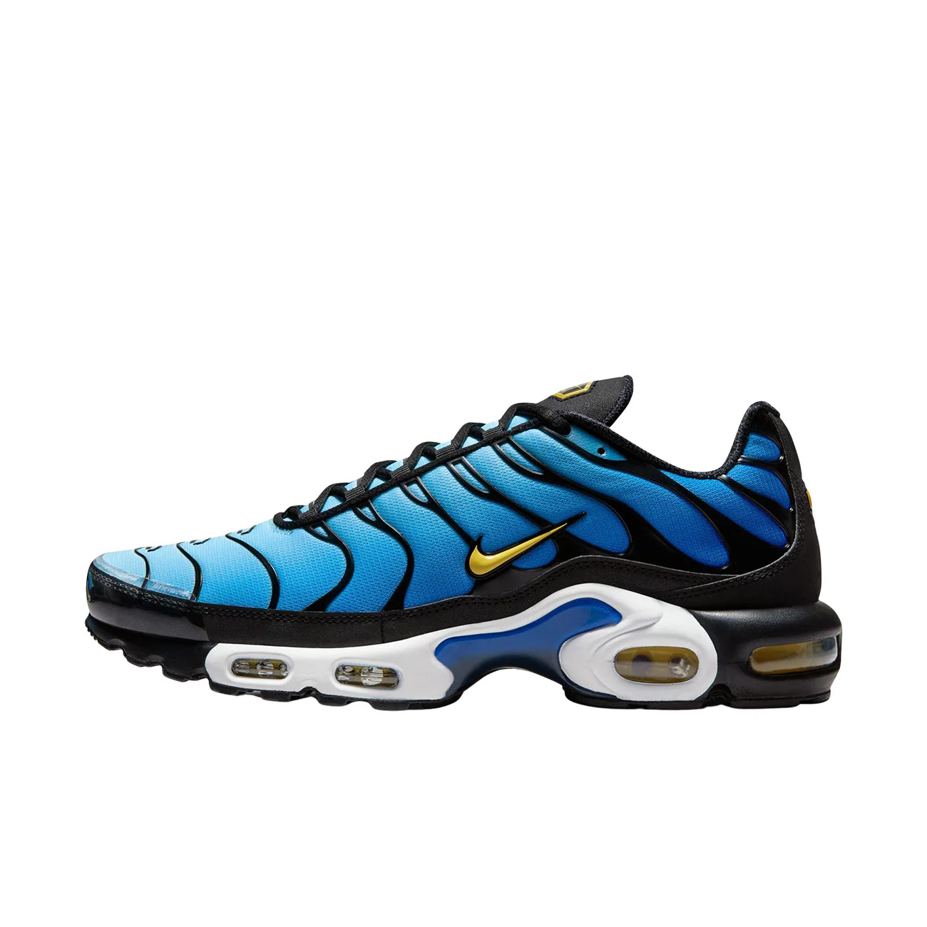 Nike Air Max Plus OG (Black/chamois-sky Blue-hyper Blue)