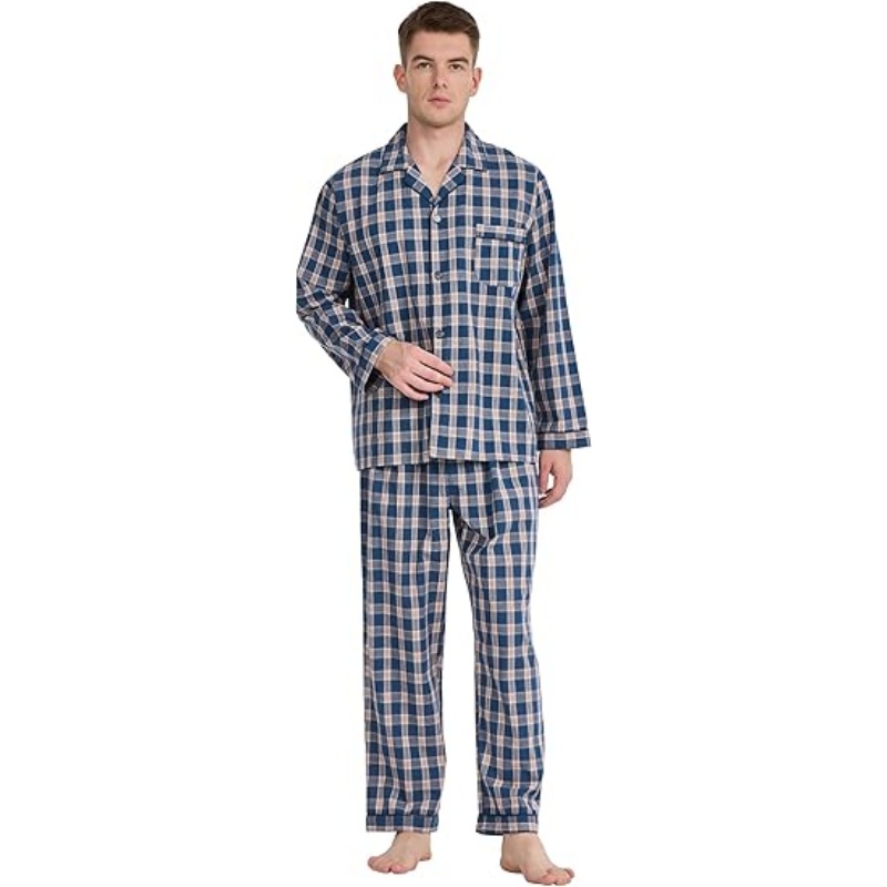 Men's Loose Sleepwear Pajamas Set