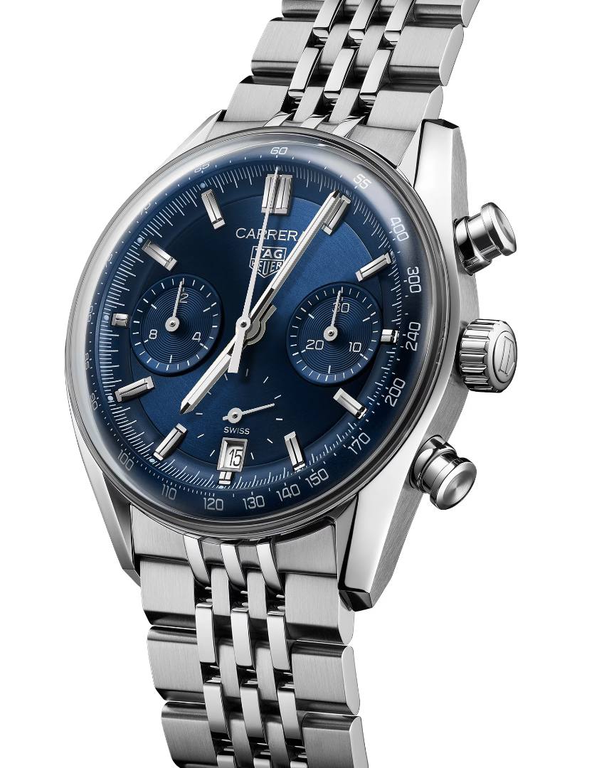 【7A Quality】TAG Heuer Carrera Chronograph 39mm Mens Watch Blue CBS2212.BA0048