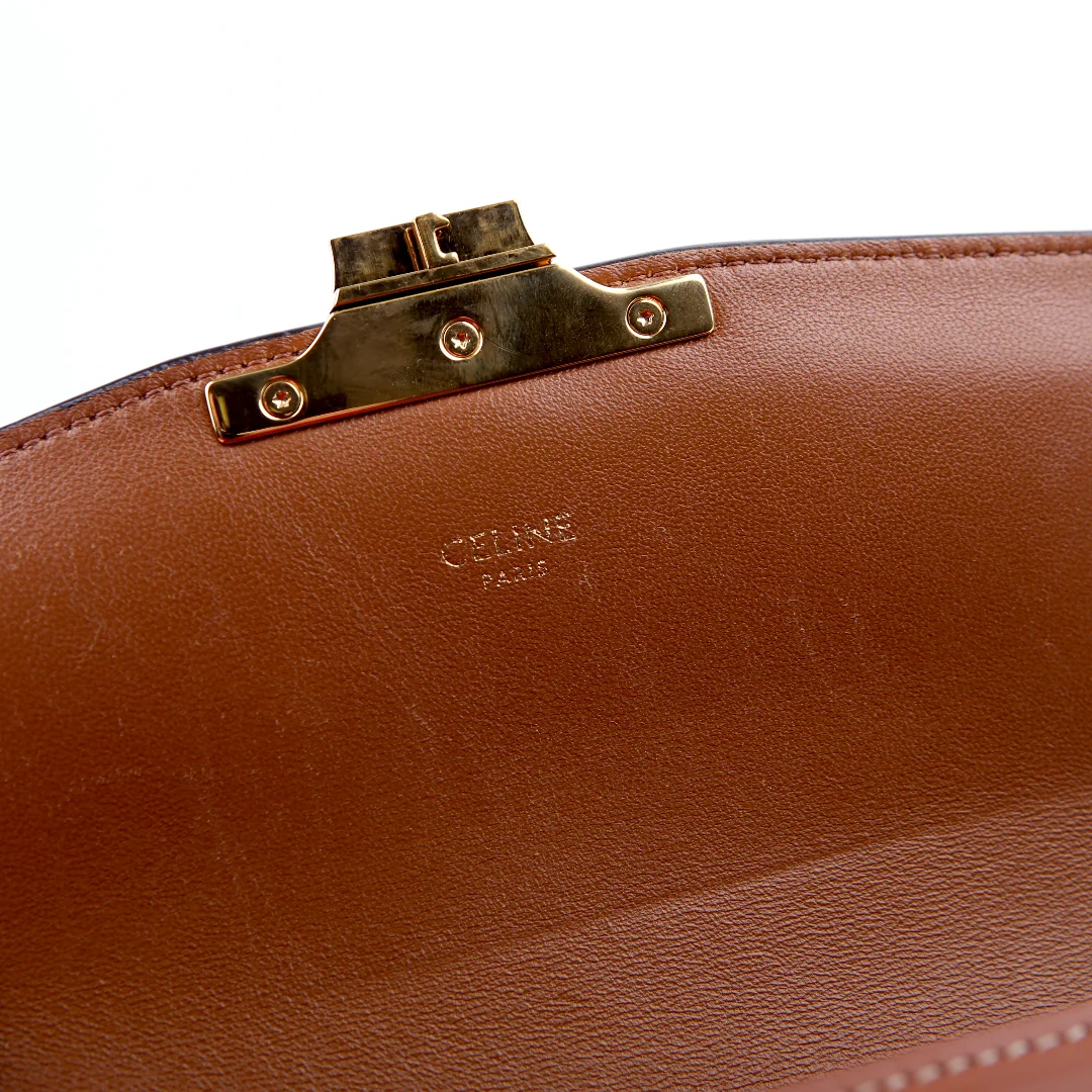 Teen Triomphe Bag Triomphe Canvas/Calfskin Brown