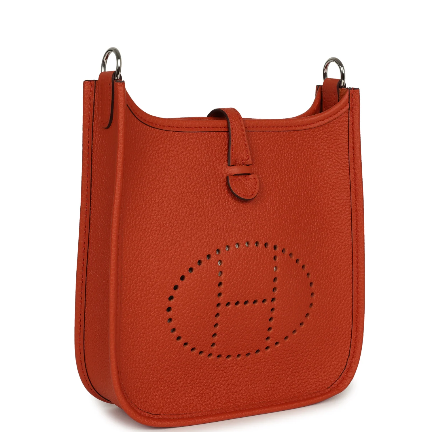 HERMÈS Evelyne TPM Terre Battue Maurice Palladium Hardware