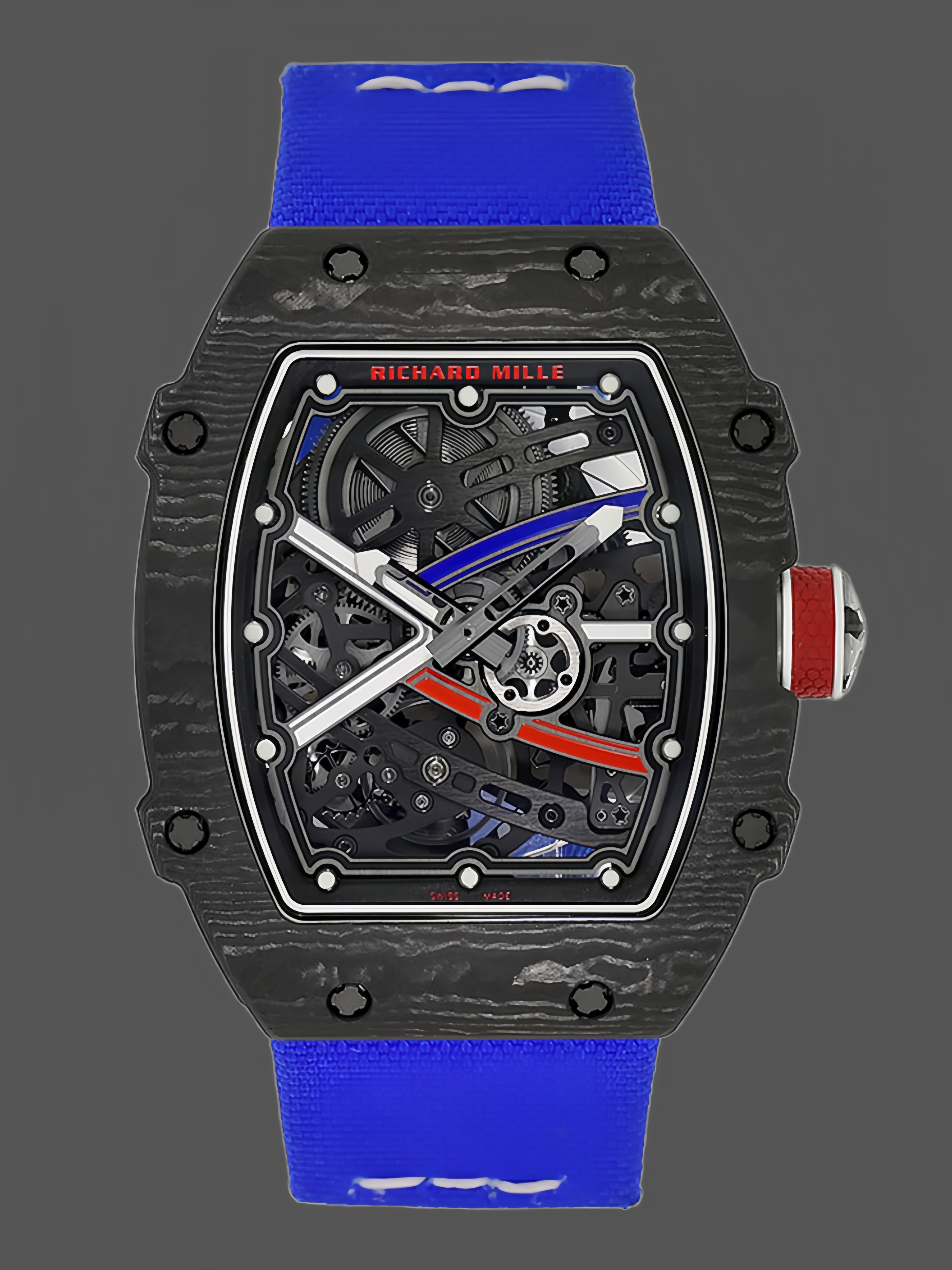 【7A Quality】Richard Mille RM 67-02 Automatic Sebastian Ogier Black Blue