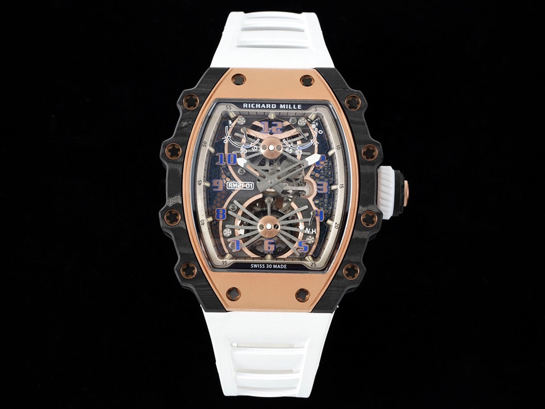 【7A Quality】Best Richard Mille RM 21-01 Aerodynamic Tourbillon Replica Watch