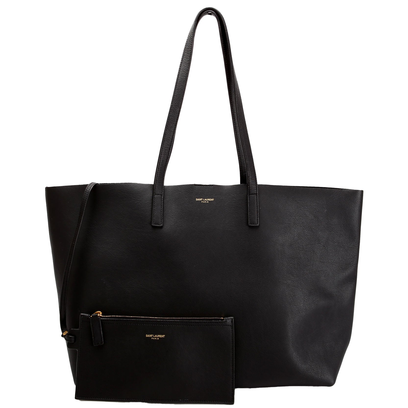 SAINT LAURENT Shopping Tote Large 394195 Black