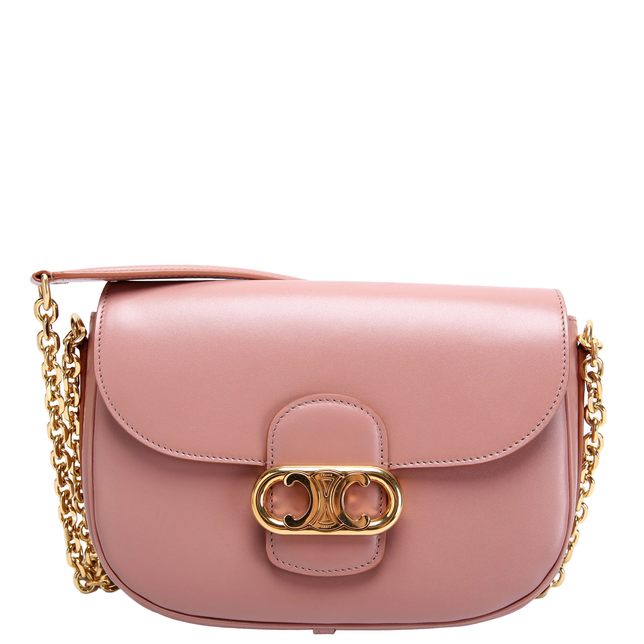 Chain Maillon Triomphe Calfskin Mauve/Gold
