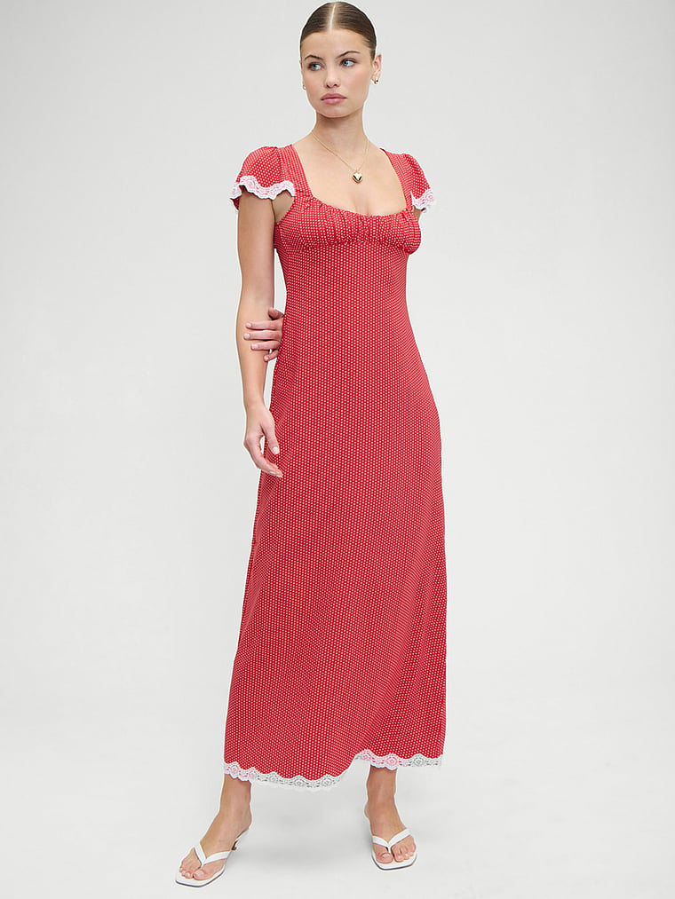 Frankies Bikinis Rosalyn Maxi Dress