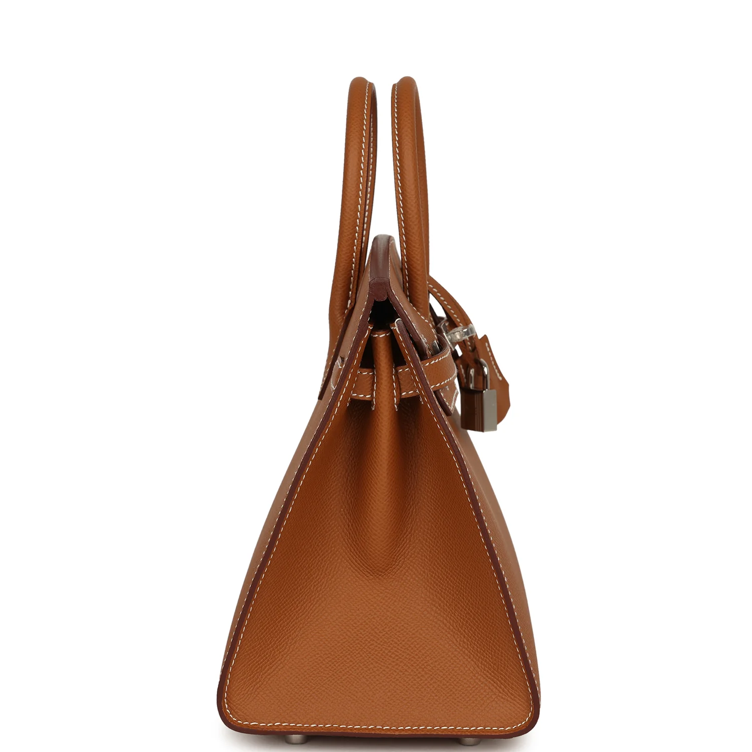 Hermes Birkin Sellier 25 Gold Epsom Palladium Hardware