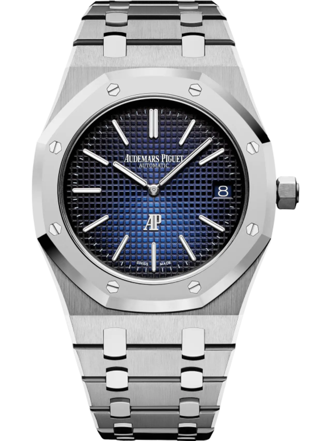 A&P ROYAL OAK “JUMBO” Smoked Blue Dial 39mm