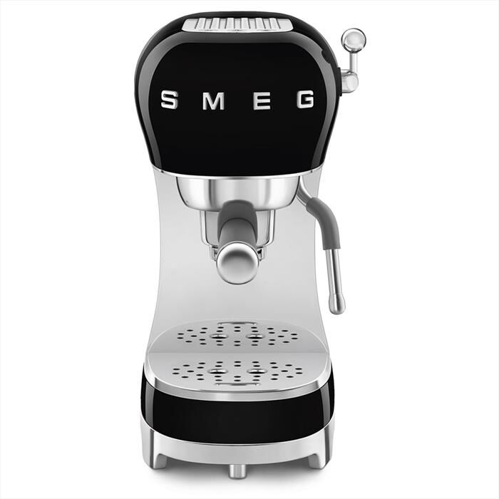 SMEG - Macchina da Caffè Espresso 50's Style - ECF02BLEU-Nero LUCIDO