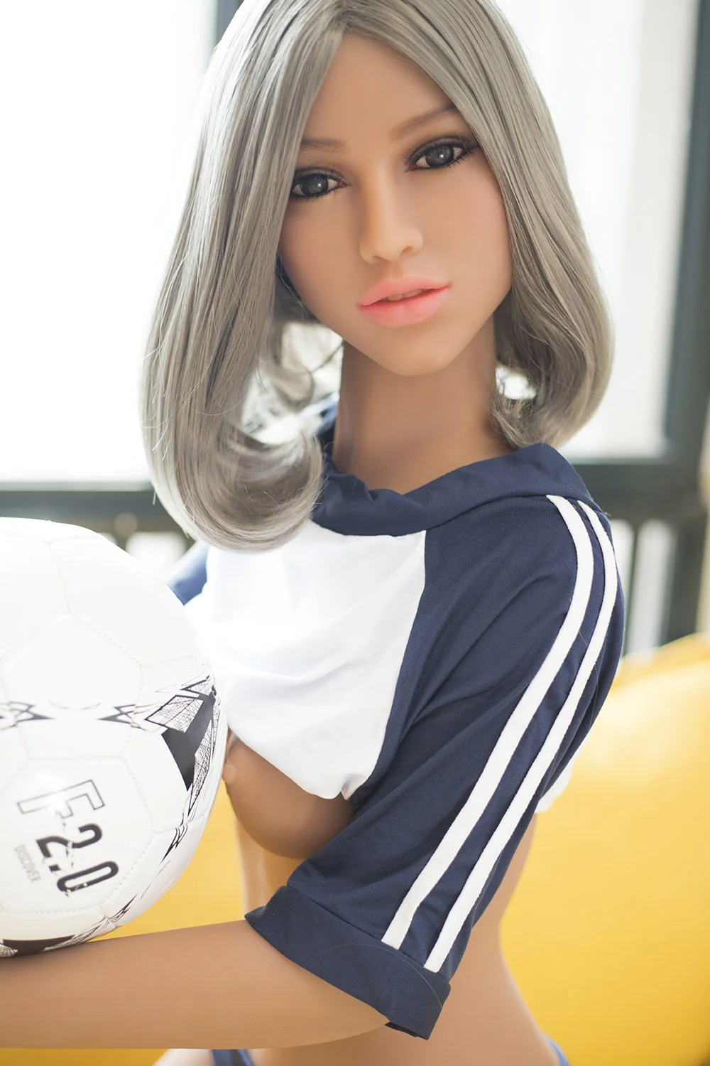 Avis 5ft18 / 158cm #007 Head TPE Athletic Sexy Lady Lightwight Flat Chest Full Size Sex Doll