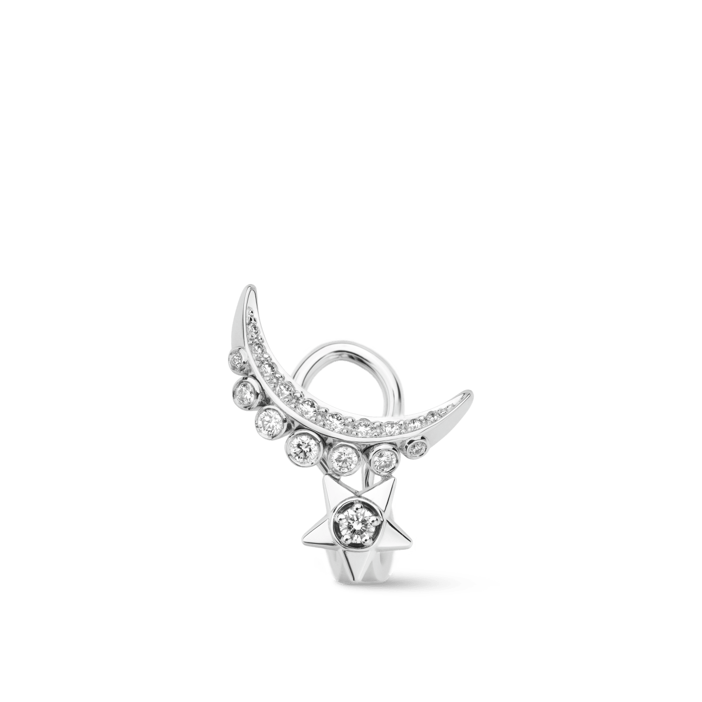 Lune de Chanel single earring clip