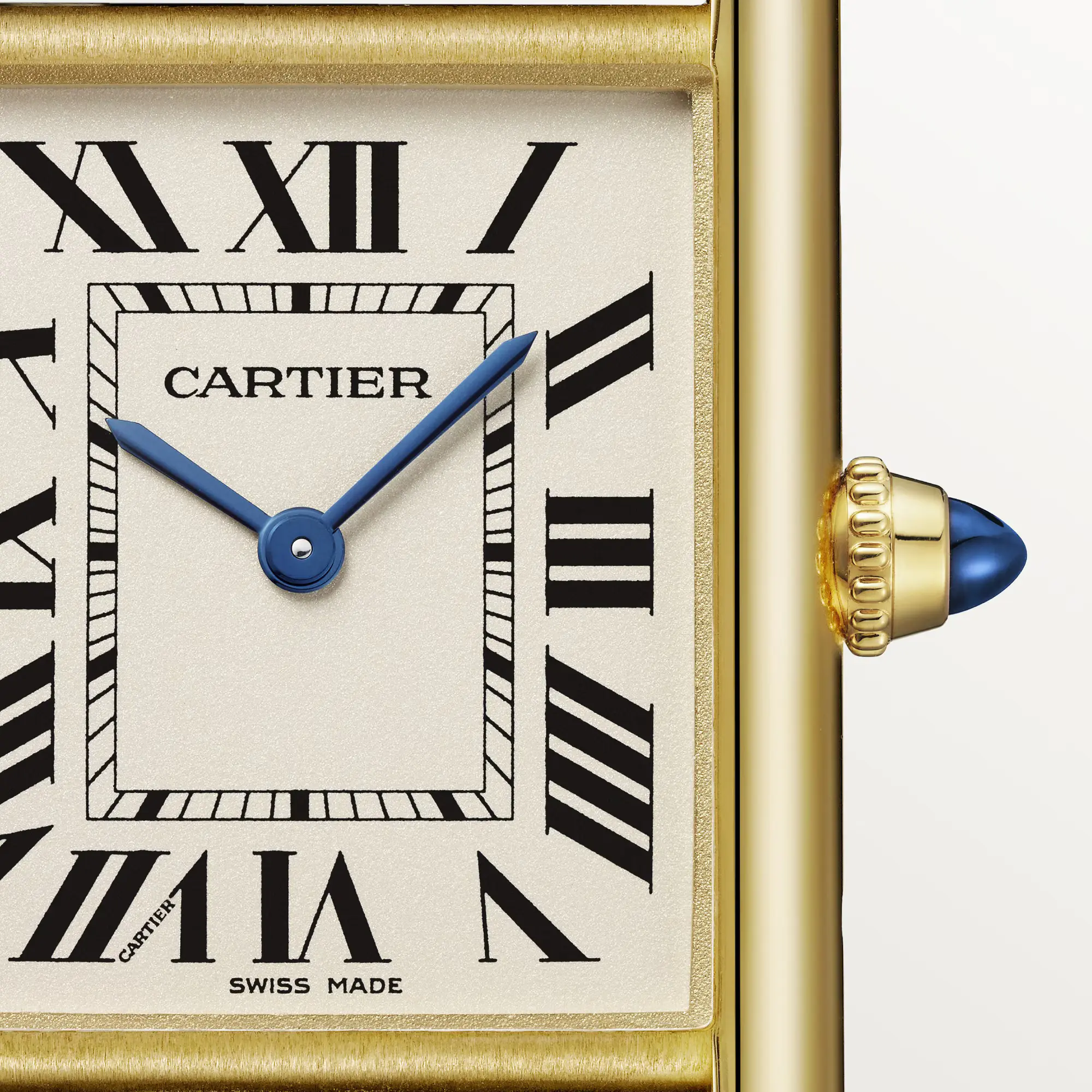 Tank Louis Cartier Watch Large Model Yellow Gold WGTA0067 - United Luxury