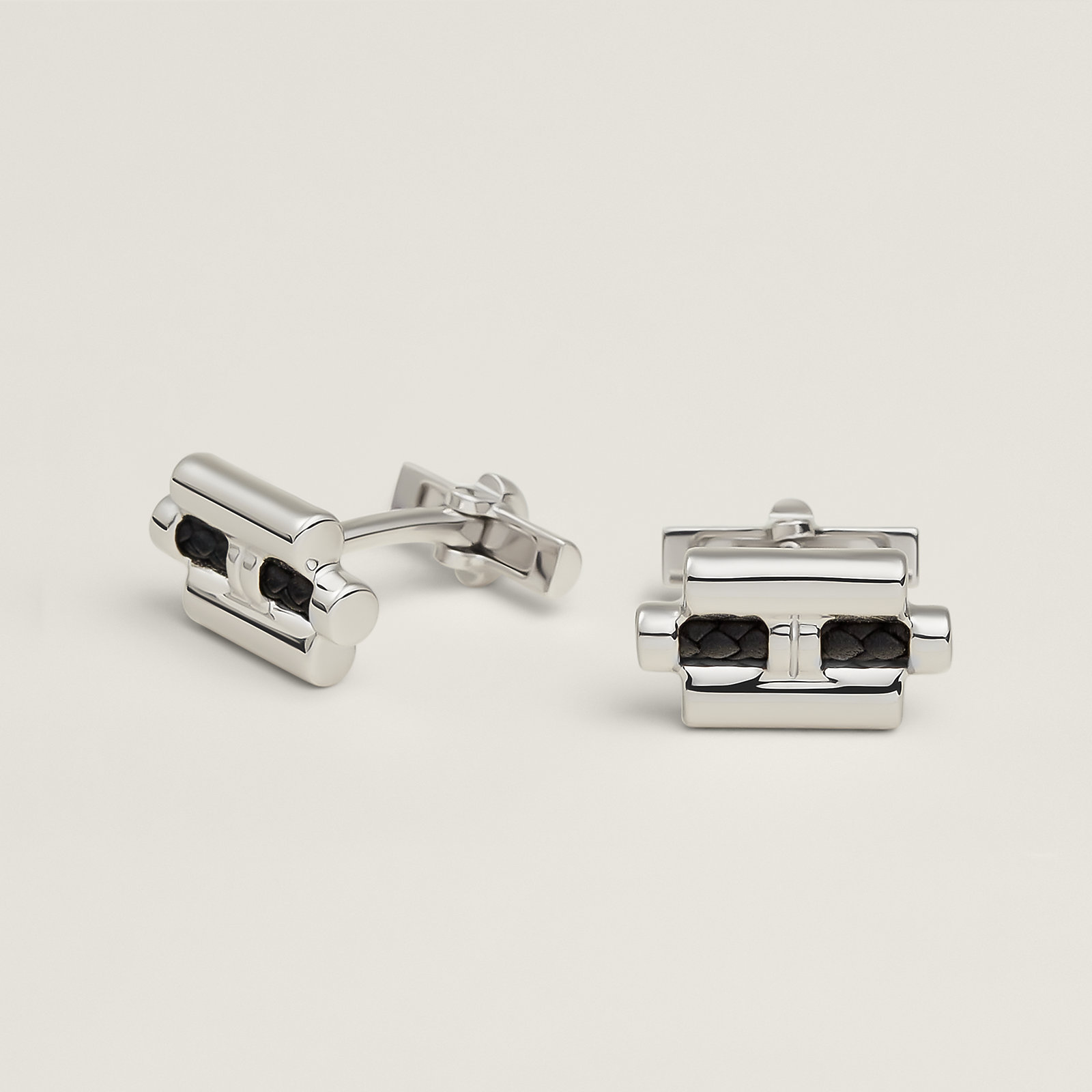 Tournis Tresse cufflinks
