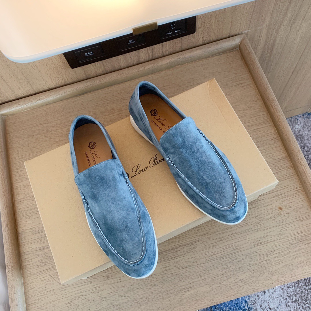 Men’s Suede Leather Loafers – Premium Casual Slip-On Shoes