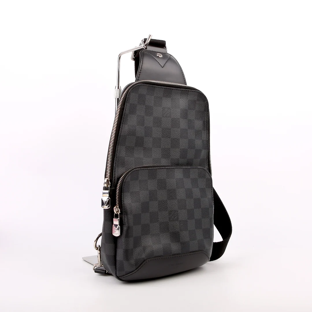 LOUIS VUITTON Avenue Sling Bag Damier Graphite