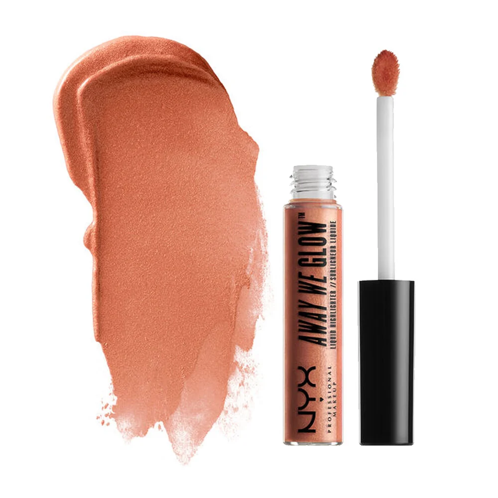 NYX Professional Makeup Away We Glow Liquid Highlighter - 05 Rose Quartz