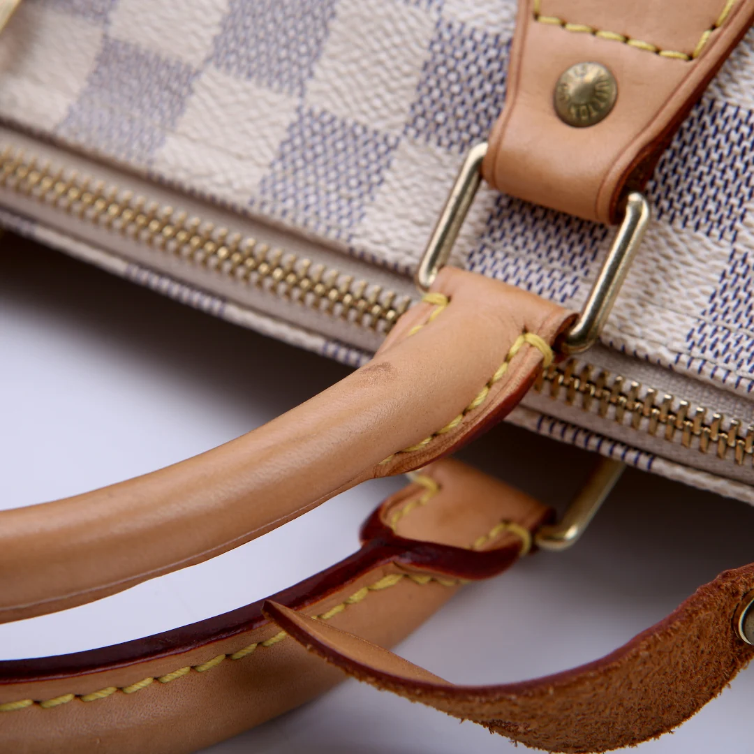 Speedy 25 Damier Azur