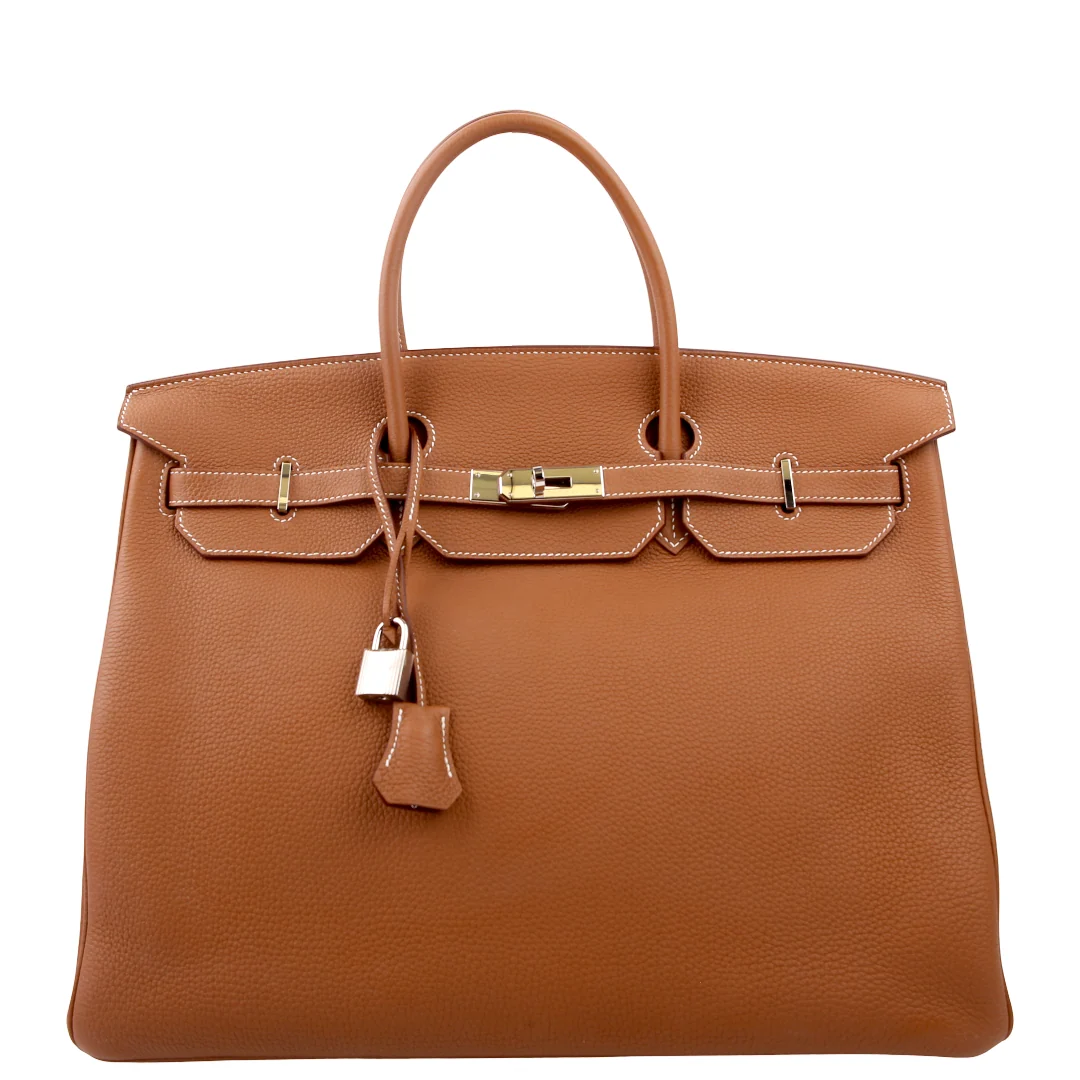 HERMÈS Birkin 40 Togo 2021 Gold/Palladium
