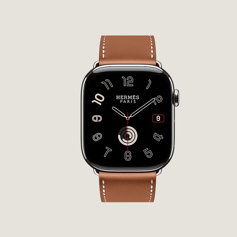 Series 11 case & Band Apple Watch Hermès Single Tour 46 mm