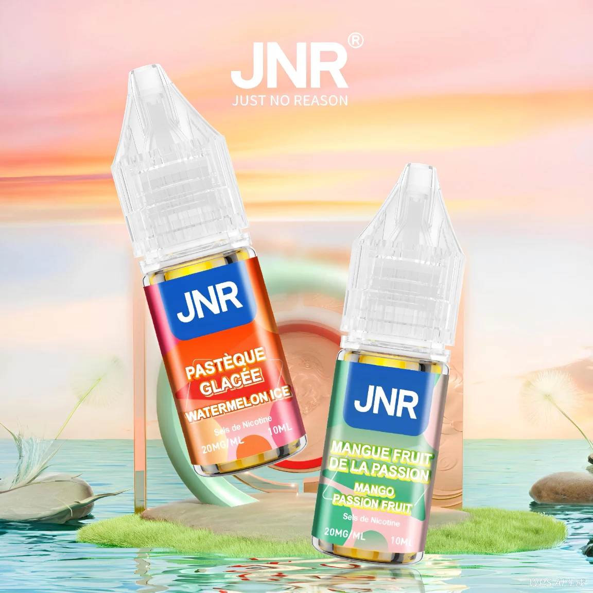 JNR E-liquide 10ml - Sels de Nicotine 20mg - JNR VIP