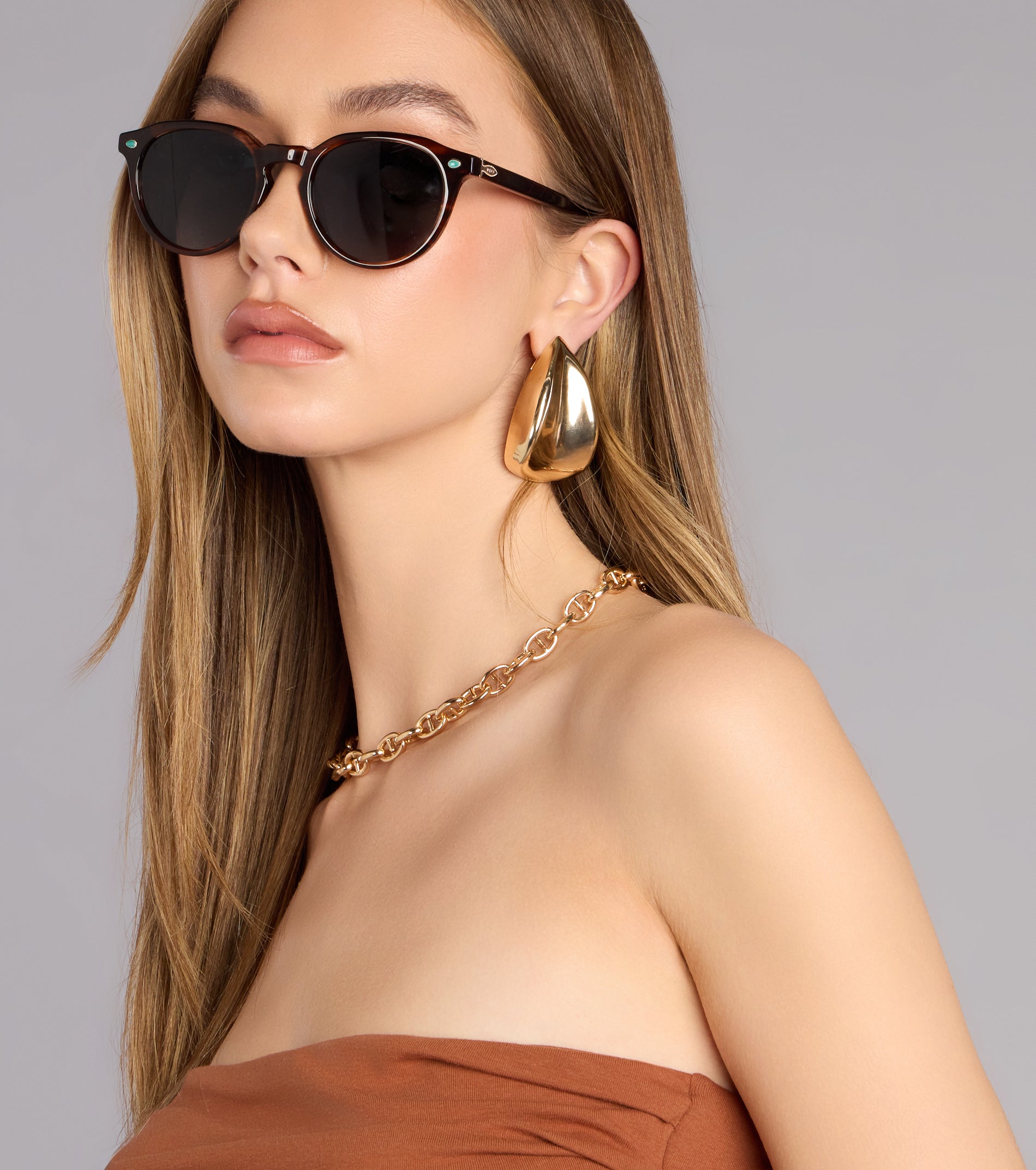 Retro Round Sunglasses