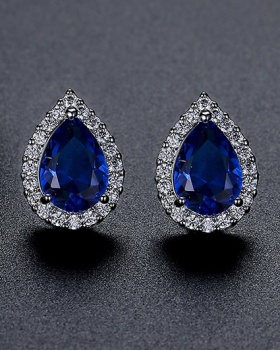 Drops of water ear-drop temperament earrings for women