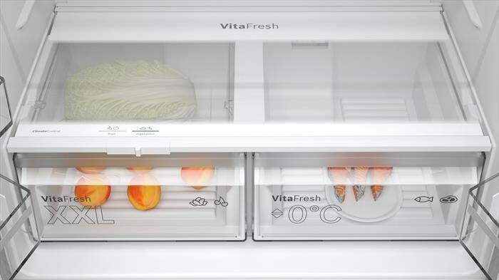 BOSCH - Frigorifero Multidoor KFN96VPEA Classe E 183x91 cm-Acciaio anti-impronta