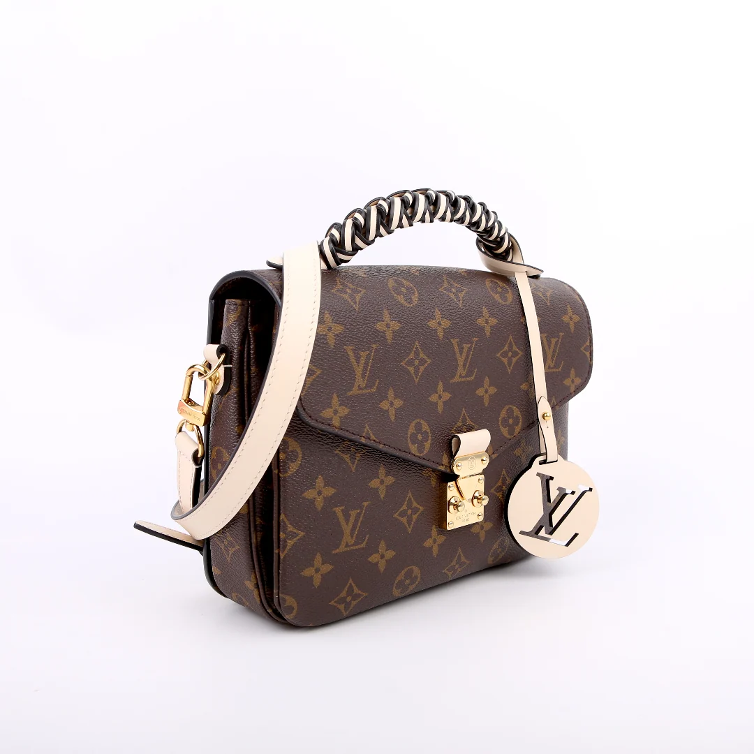 LOUIS VUITTON Pochette Metis Monogram Braided