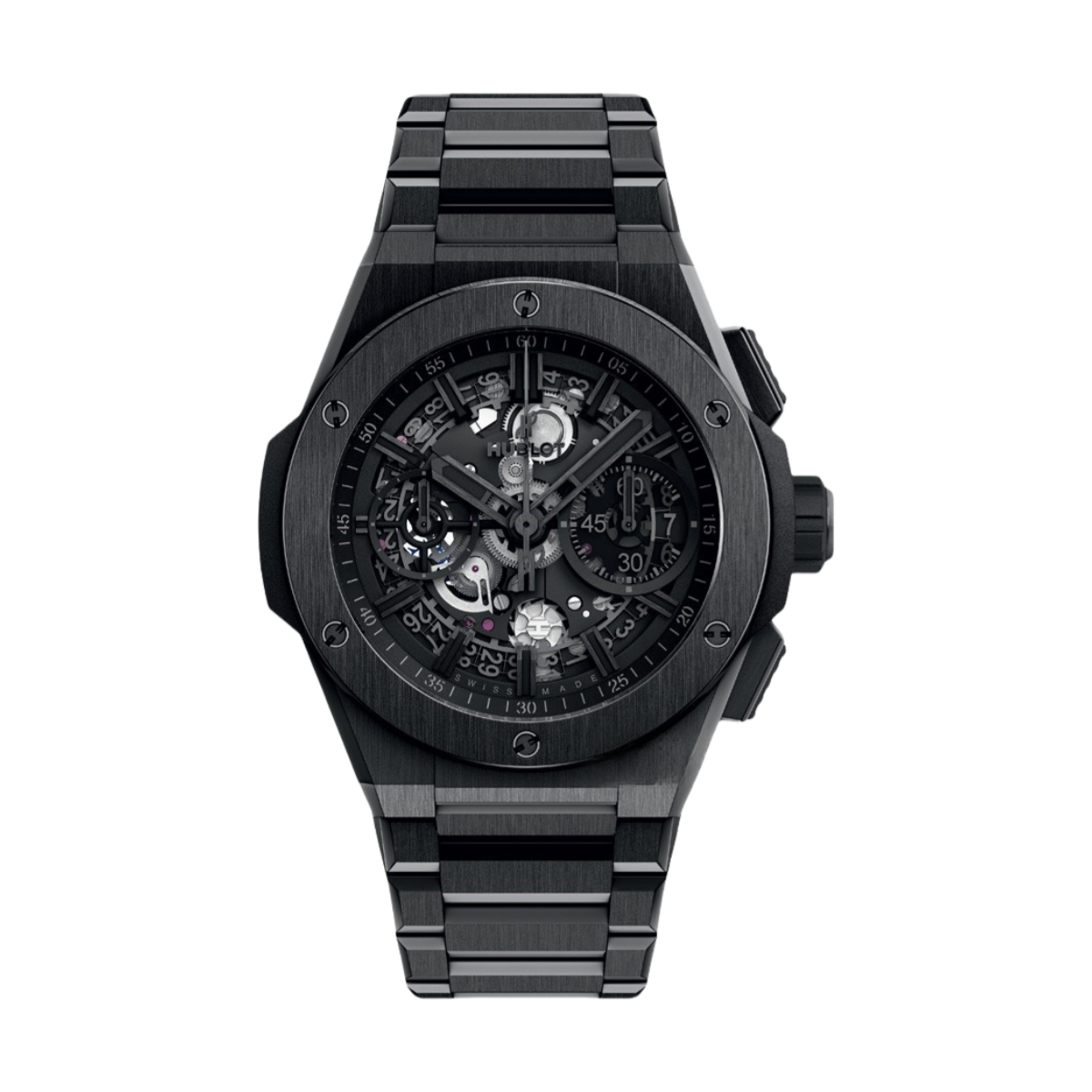 Hublot Big Bang Integrated All Black Chronograph 42mm 451.CX.1140.CX