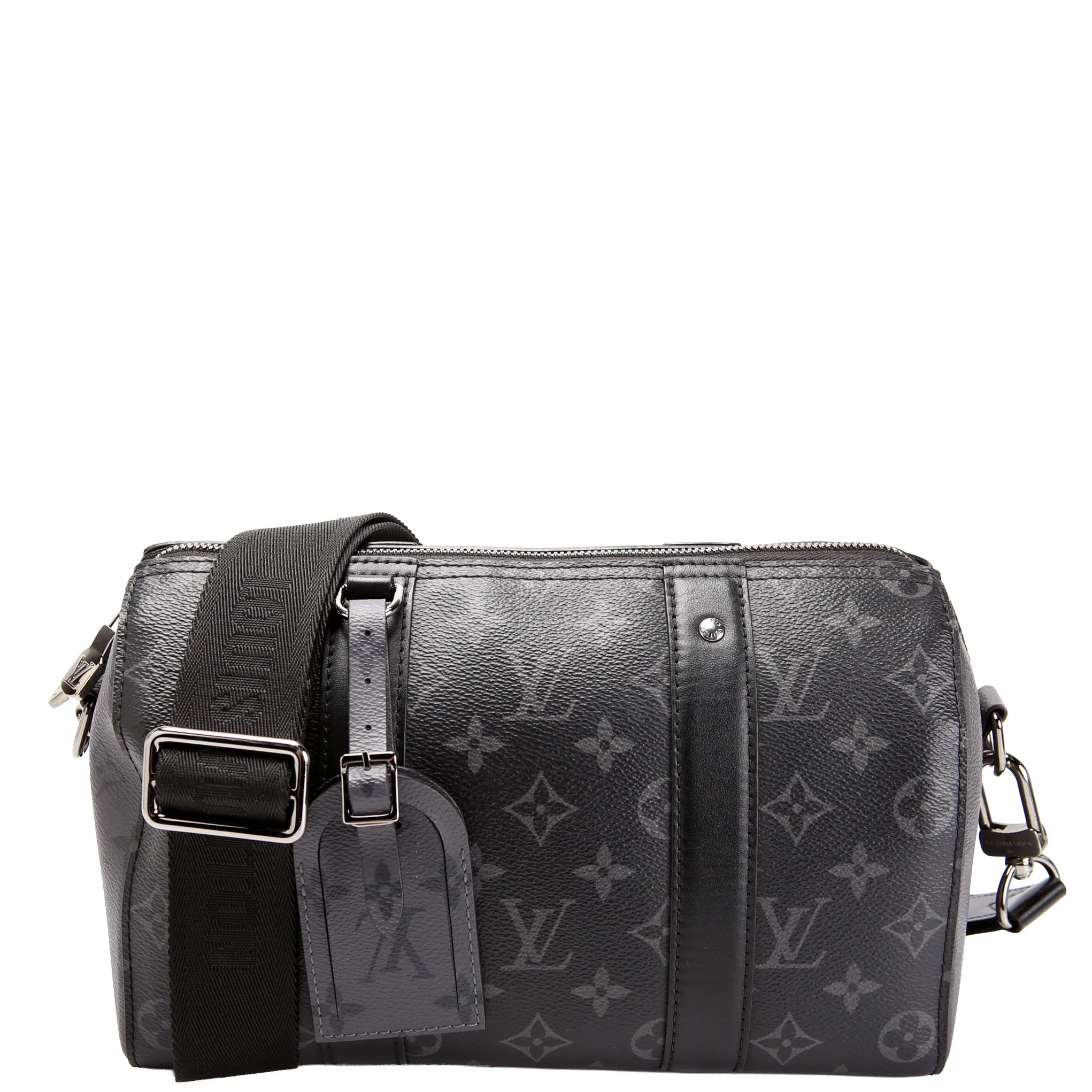 LOUIS VUITTON City Keepall Reverse Monogram Eclipse Black