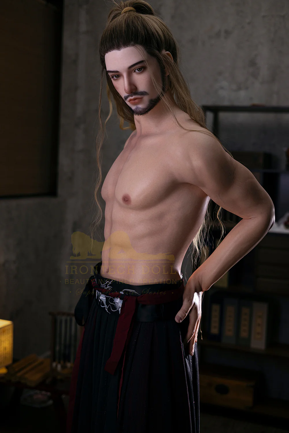 Irontechdoll Micheal 5ft58 /176cm M10 Full Silicone Muscular Full Body Male Custom Sex Doll