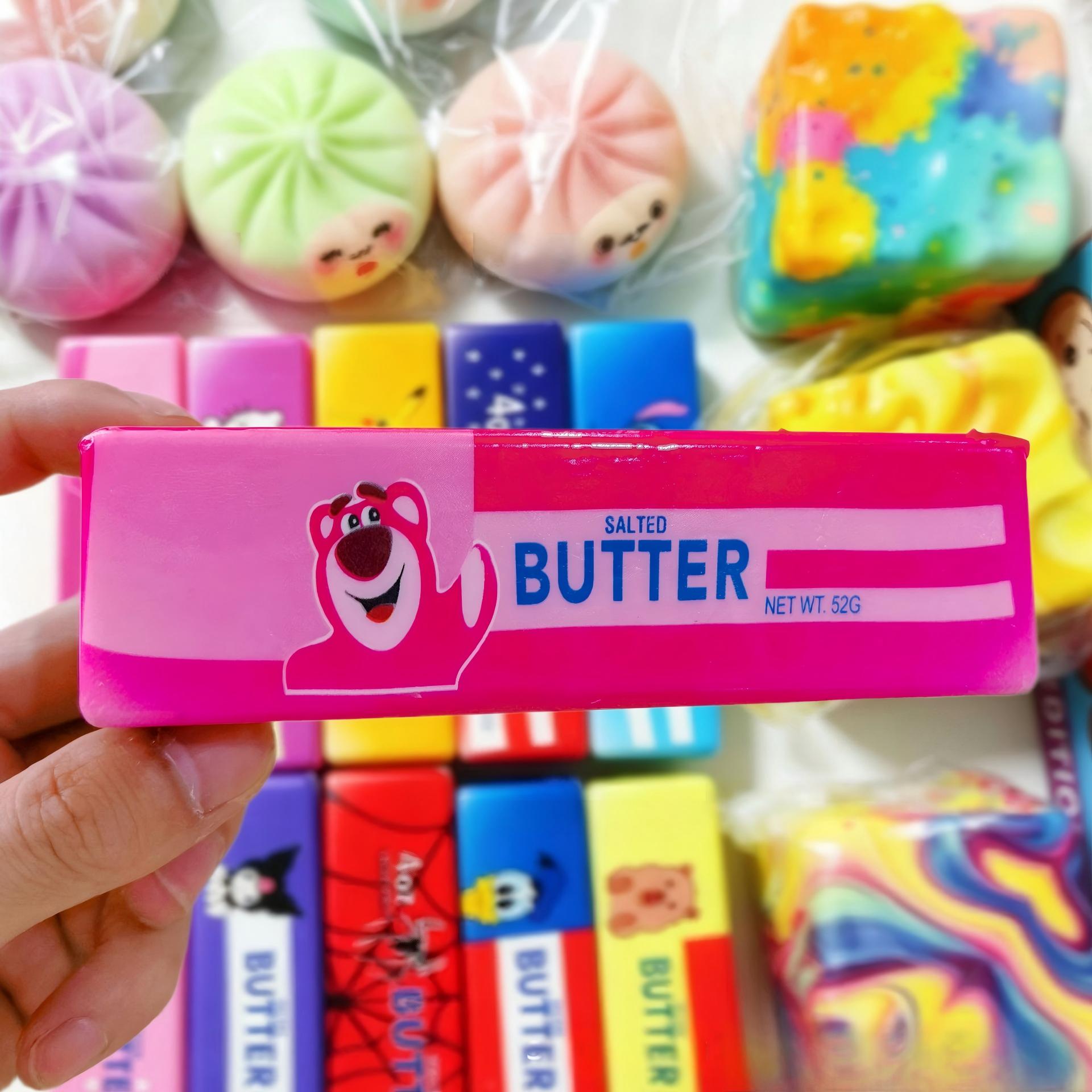 Butter Bar Slow Rising Squishy | Soft Stress Relief Fidget Toy