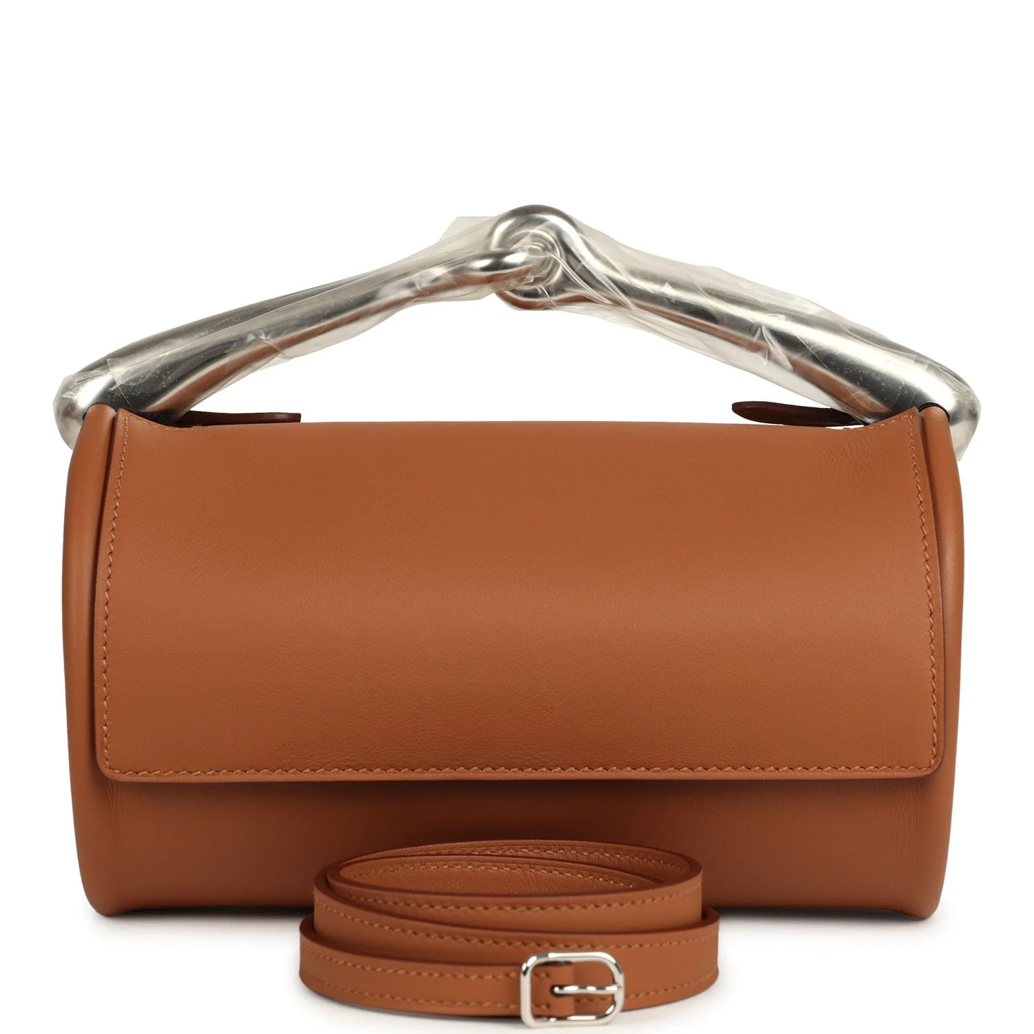 Hermes Maximors II Bag Gold Swift Palladium Hardware