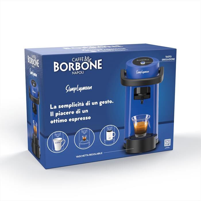 CAFFE BORBONE - Macchina da caffè SIMPLYMOONBLU-Blu