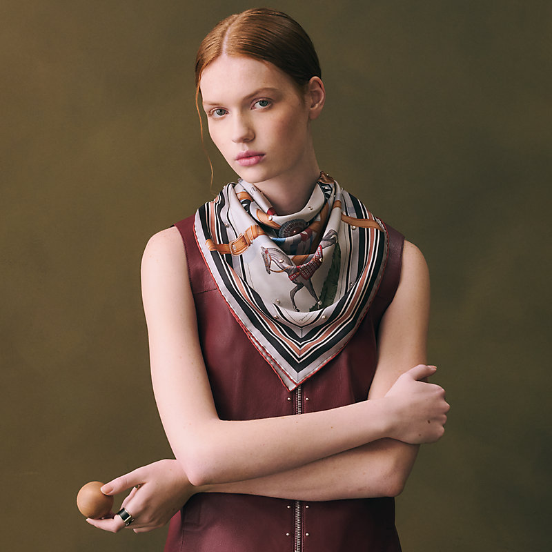 Couvertures et Tenues de Jour studded scarf 90
