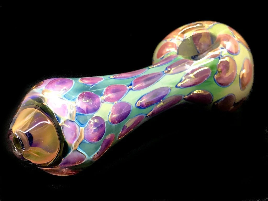 Honeycomb Gold & Silver Pipe