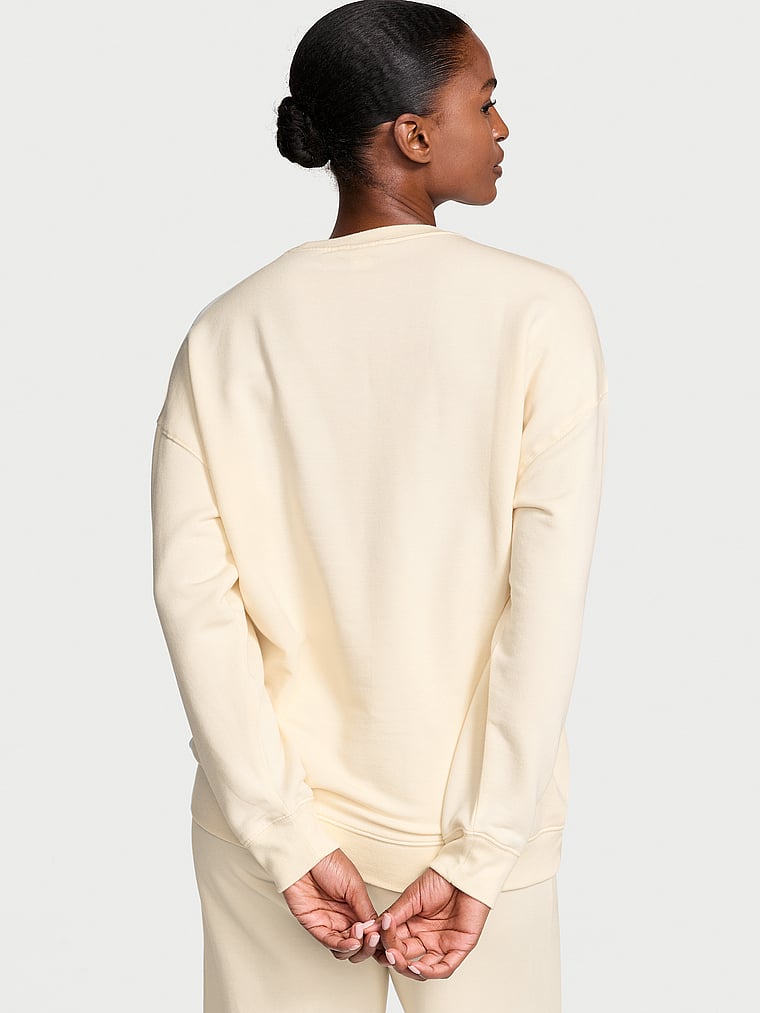 Victoria's Secret Brushed Modal Fleece Crewneck