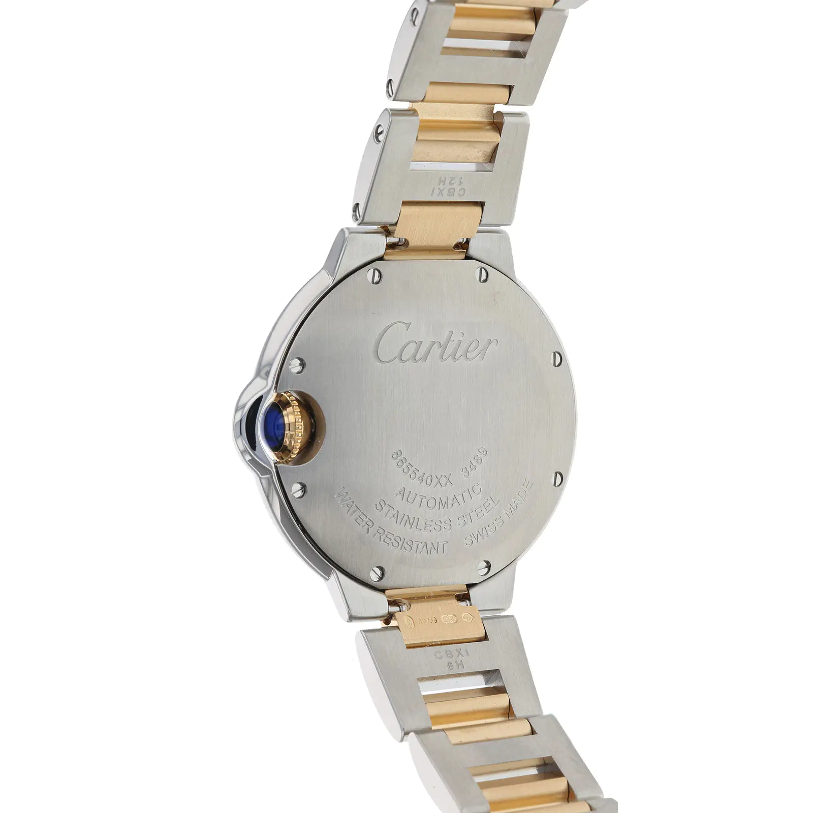 Cartier Ballon Bleu Bleu Yellow Gold 33mm W2BB0002 - United Luxury