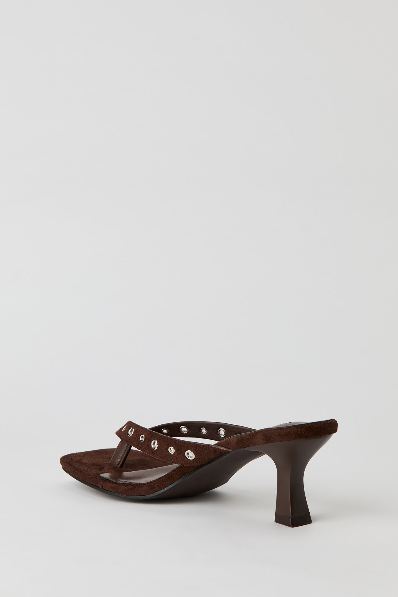 Kitten Heel Thong Sandal