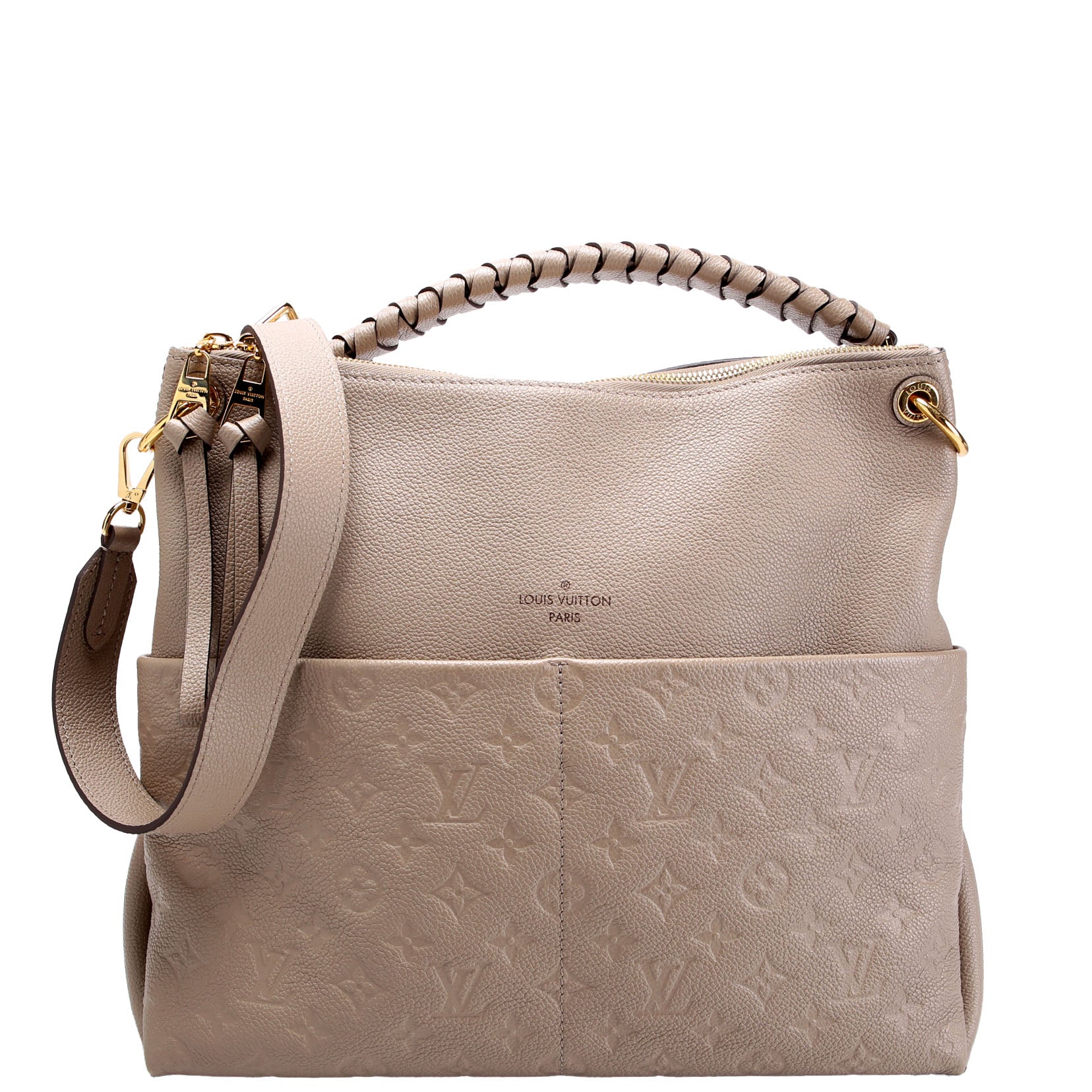 LOUIS VUITTON Maida Hobo Empreinte Taupe