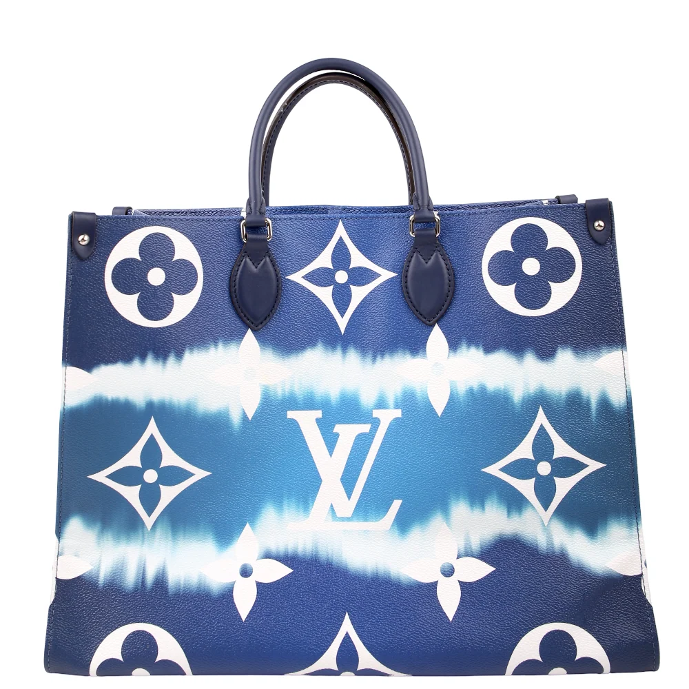 LOUIS VUITTON ONTHEGO GM Escale Blue