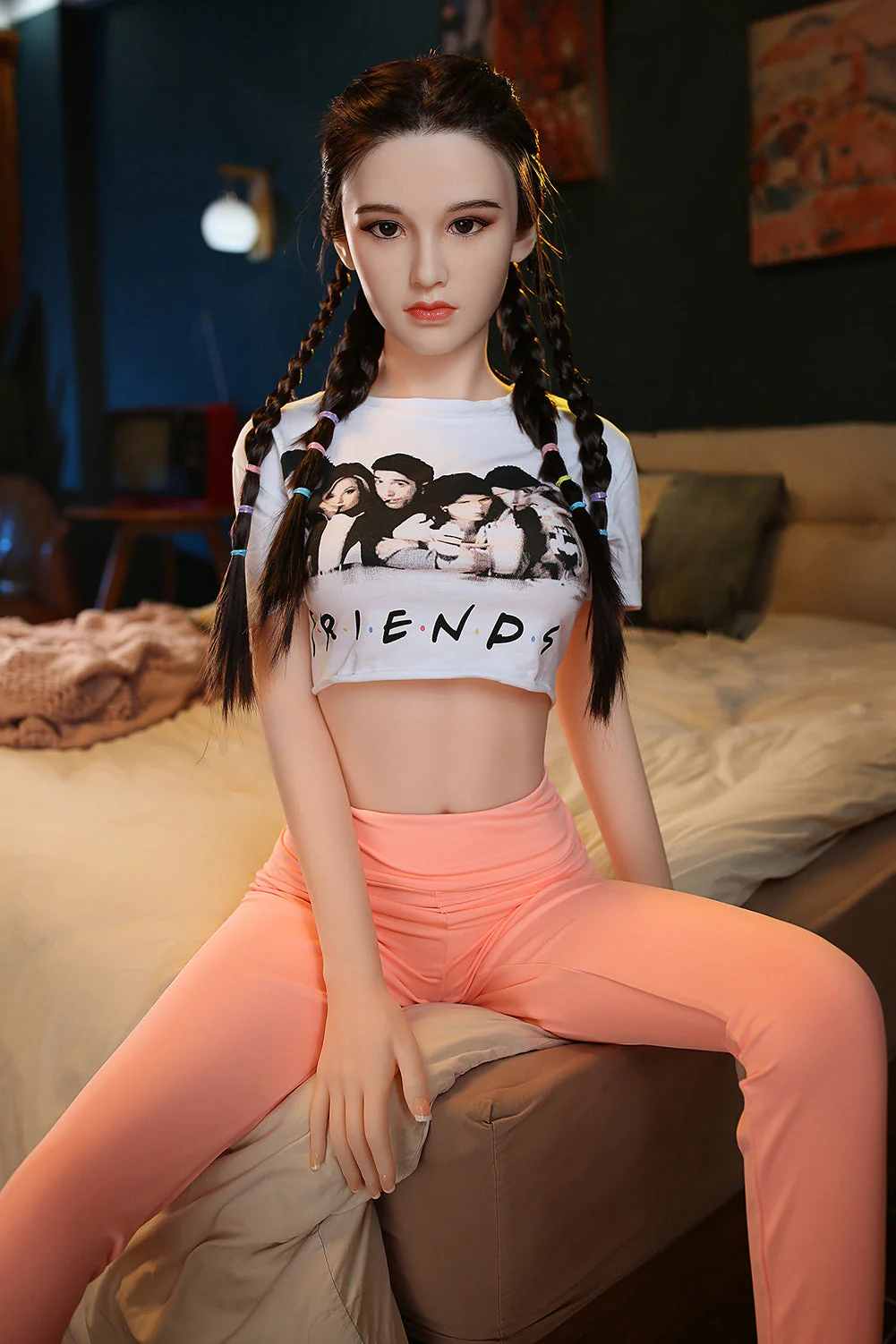 Yumi 5ft25 / 160cm 210 TPE Head Custom Asia Flat Chest Skinny Sex Doll