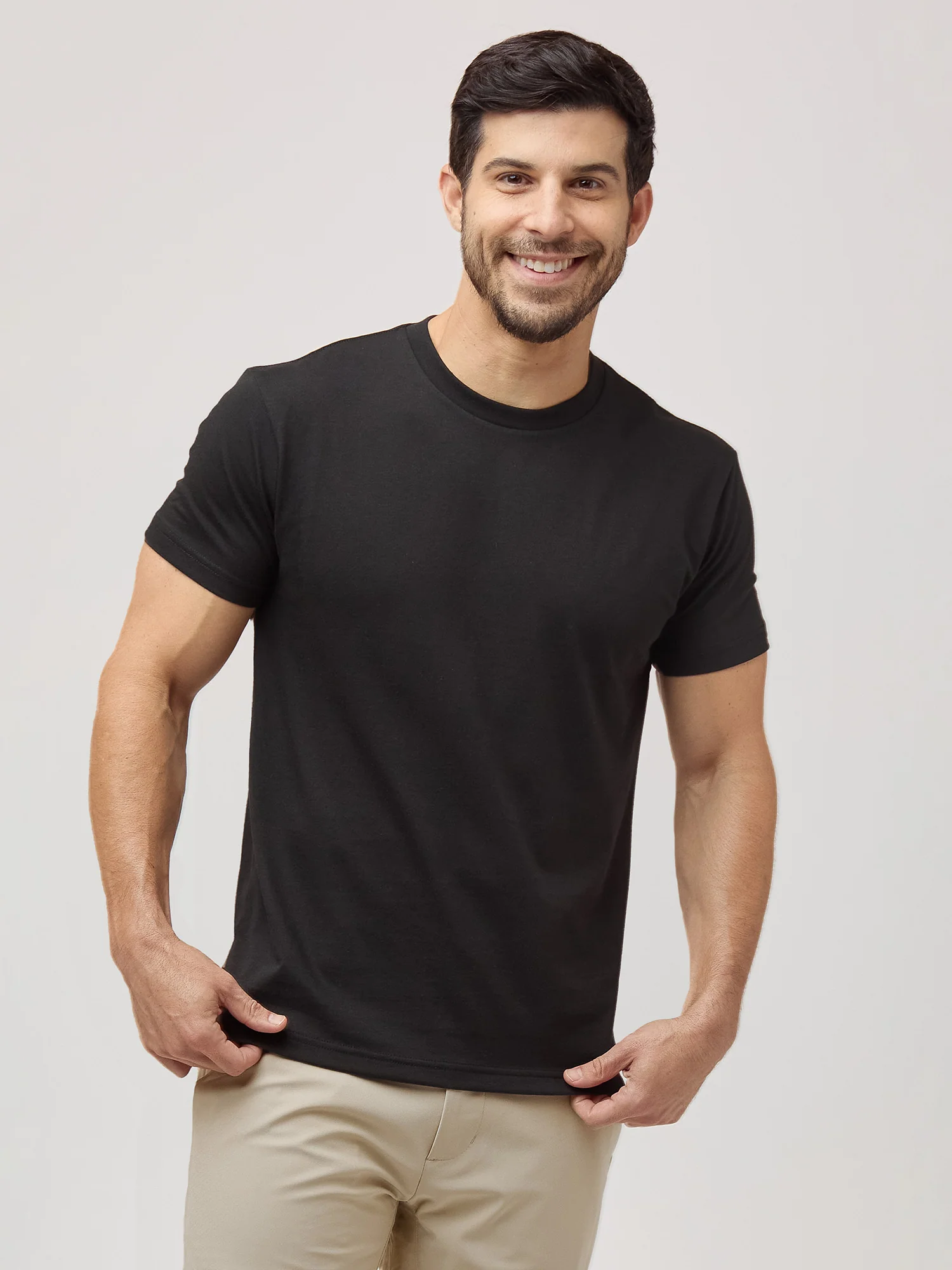 Black Crew Neck