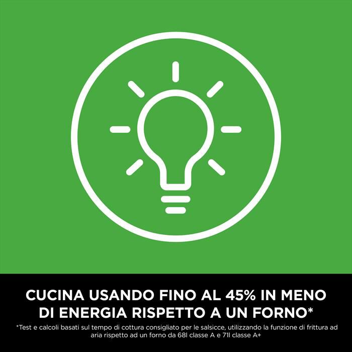 NINJA - Friggitrice ad aria FLEXDRAWER DA 10,4L-nero