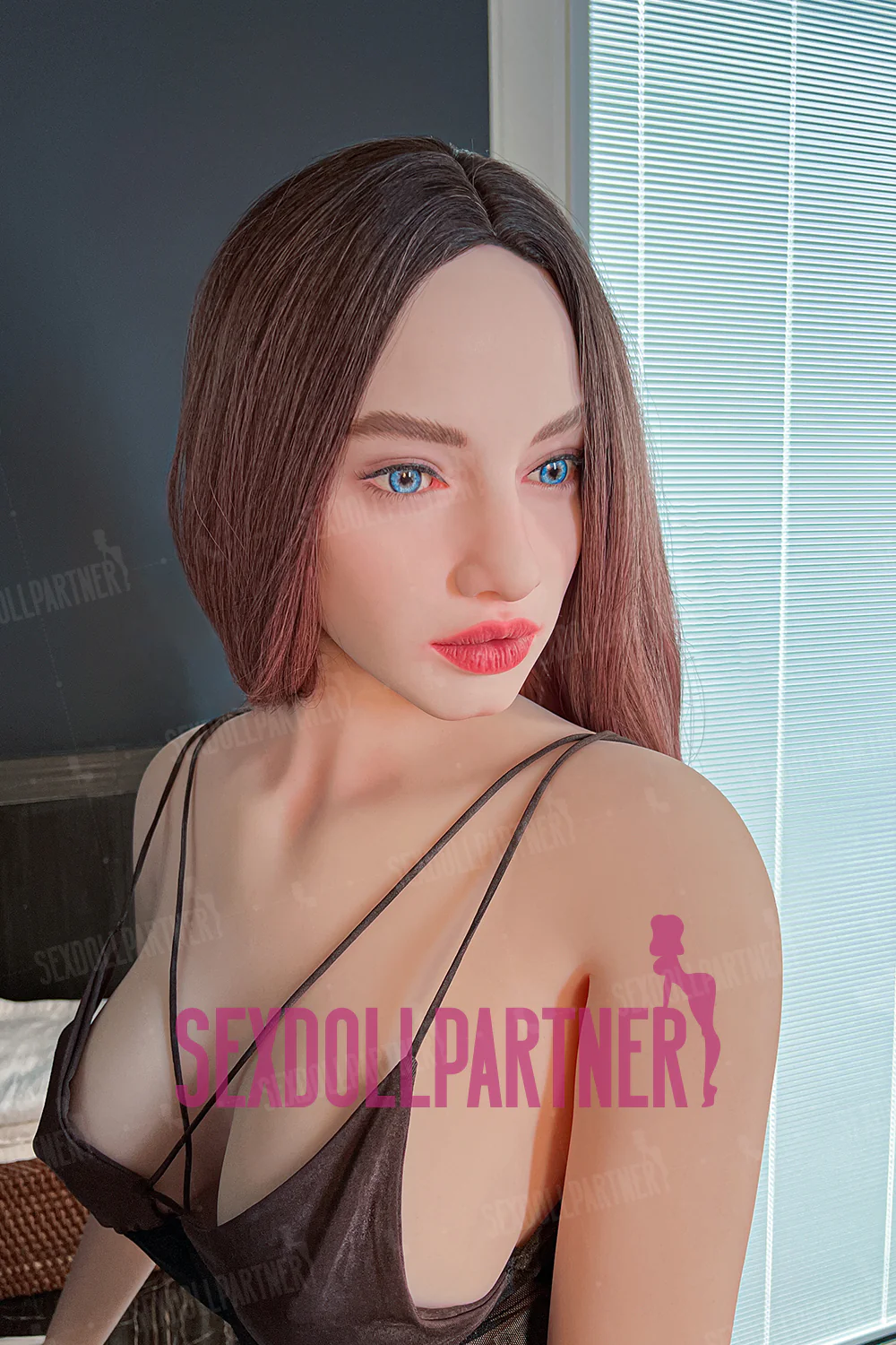 US Stock - Climax Katana 5.15ft/157cm ROS Head TPE Medium Boobs Real-life Adult Love Sex Doll With Yoga Skeleton