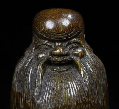 Old Chinese Cow Statue w/Buddha N2167