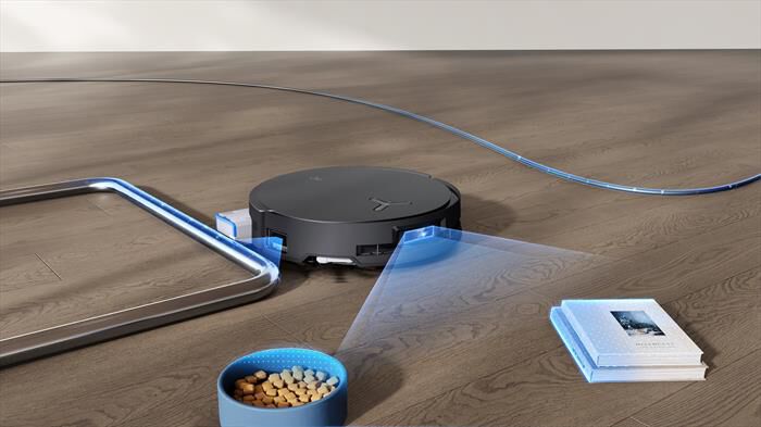 ECOVACS - Aspirapolvere robot DEEBOT X8 OMNI-Nero