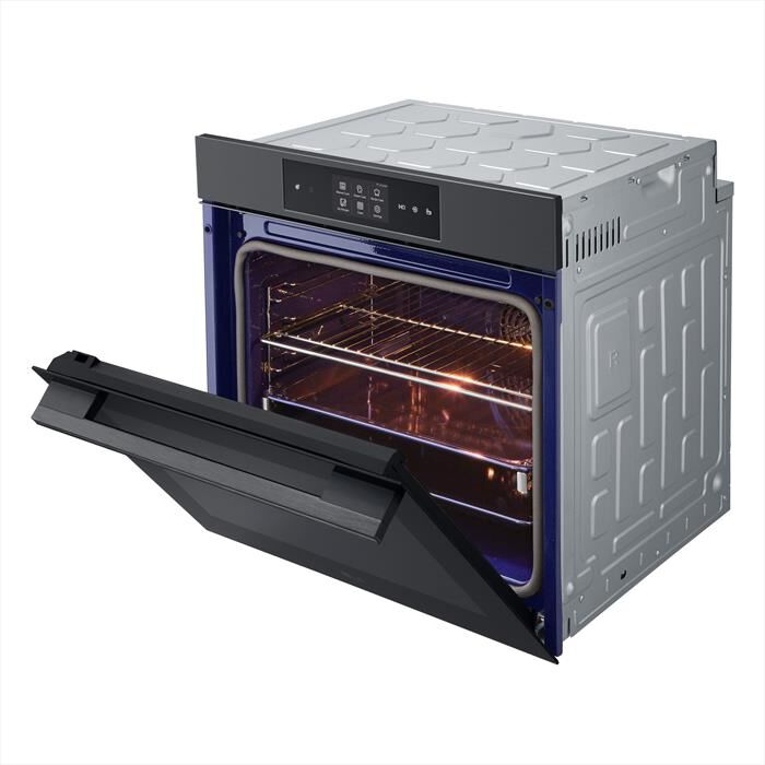 LG - Forno incasso elettrico INSTAVIEW WSED7665B A++-Black Steel