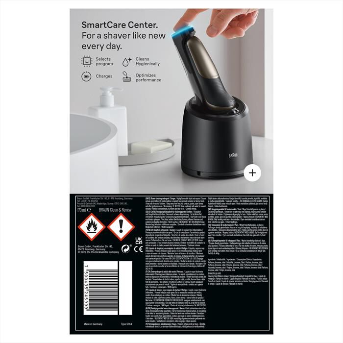 BRAUN - Rasoio SERIES 7 72-C7650CC-ORO