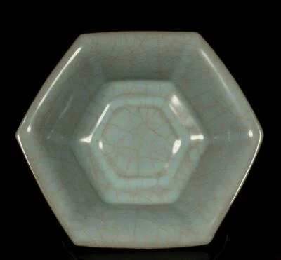 Old Chinese Ru Yao Ru Kiln Brush Washer CK567